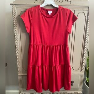 LuLaRoe red dress